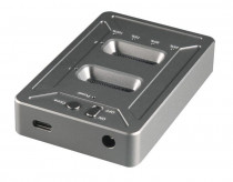Док-станция AGESTAR SSD NVMe USB3.1 алюминий серый M2 2280 M-key (31CBNV2C)