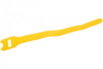 Хомут-липучка HYPERLINE 14x155мм, желтый, 1шт (WAS-155-YL)
