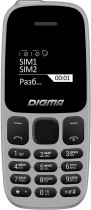 Мобильный телефон DIGMA A106 Linx 32Mb серый моноблок 2Sim 1.44