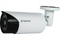 Видеокамера наблюдения TANTOS - 2 мегапиксельная уличная цилиндрическая IP камера с ИК подсветкой (TSi-Pe25VP)