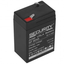 Аккумуляторная батарея SECURITY FORCE ёмкость 4.5 Ач, напряжение 6 В (SF 6045)
