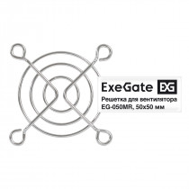 Решетка для вентилятора EXEGATE 50х50 EG-050MR (50x50 мм, металлическая, круглая, никель) (EX295258RUS)