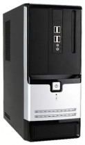 Корпус INWIN Slim Case BK628 Black /Silver 300W 4*USB+AirDuct+Fan+Audio mATX (6001871)