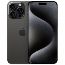 Смартфон APPLE A3104 iPhone 15 Pro 256Gb черный титан моноблок 3G 4G 2Sim 6.1