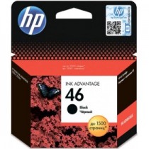 Картридж HP струйный 46 черный для Deskjet Ink Advantage 2020hc Printer / 2520hc AiO (CZ637AE)