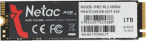 SSD накопитель NETAC 1 Тб, внутренний SSD, M.2, 2280, PCI-E x4, чтение: 2080 Мб/сек, запись: 1700 Мб/сек, TLC, N930E Pro (NT01N930E-001T-E4X)