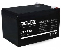 Аккумуляторная батарея DELTA ёмкость 12 Ач, напряжение 12 В, DT1212 (DT 1212)