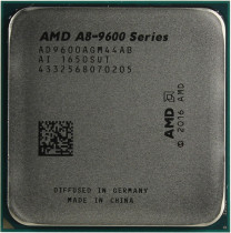 Процессор AMD Socket AM4, A8-9600, 4-ядерный, 3100 МГц, Turbo: 3400 МГц, Bristol Ridge, Кэш L2 - 2 Мб, Radeon R7, 28 нм, 65 Вт, OEM (AD9600AGM44AB)