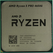 Процессор AMD Socket AM4, Ryzen 5 PRO 4650G, 6-ядерный, 3700 МГц, Turbo: 4200 МГц, Renoir, Кэш L2 - 3 Мб, Кэш L3 - 8 Мб, Radeon Vega 7, 7 нм, 65 Вт, OEM (100-000000143)