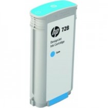 Картридж HP 728 с голубыми чернилами для принтеров Designjet, 130 мл (F9J67A)