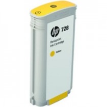 Картридж HP 728 с желтыми чернилами для принтеров Designjet, 130 мл (F9J65A)