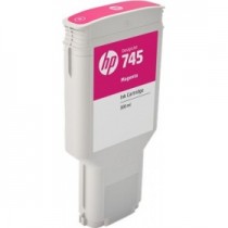 Картридж HP 745 с пурпурными чернилами для принтеров Designjet, 300 мл (F9K01A)