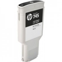 Картридж HP 745 с чернилами фотографического черного цвета для принтеров Designjet, 300 мл (F9K04A)