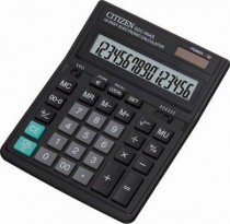 Калькулятор CITIZEN бухгалтерский черный 16-разр. 2-е питание, 00, конвертация валют, mark up (SDC-664S)