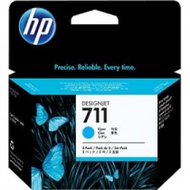 Картридж HP струйный 711 голубой для Designjet T120/T520 ePrinter series 3 шт. в упаковке / 29 мл. (CZ134A)