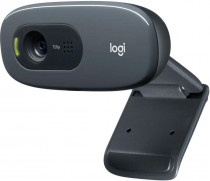 Веб камера LOGITECH 1280x720, USB 2.0, встроенный микрофон, крепление на мониторе, WebCam C270 HD (960-000636/960-001063/960-000999/960-000584)