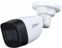 Видеокамера наблюдения DAHUA 2.8-2.8мм HD-CVI HD-TVI цветная корп.:белый (DH-HAC-HFW1200CP-0280B)