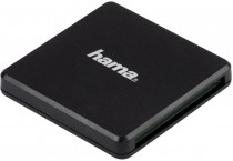 Картридер внешний HAMA USB3.0 Multi H-124022 черный (00124022)