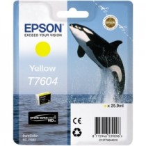 Картридж EPSON T7604 желтый для SC-P600 (C13T76044010)