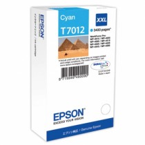 Картридж EPSON WP 4000/4500 Series Ink XXL Cartridge Cyan 3.4k (C13T70124010)