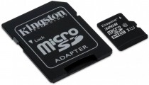 Карта памяти KINGSTON 32 Гб, microSDHC, адаптер на SD (SDCIT/32GB)