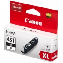 Картридж CANON CLI-451XLBK черный для PIXMA iP7240/MG6340/MG5440 (6472B001)