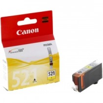 Картридж CANON CLI-521Y yellow PIXMA iP3600/4600/MP540/620/630/980 (9мл) (2936B004)
