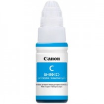 Картридж CANON GI-490 C (cyan) (PIXMA G1400/G2400/G3400) (0664C001)
