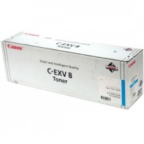 Тонер-картридж CANON для копиров C-EXV8 cyan для iRC 3200/CLC-3200/3220/2620 (25 000 стр) (7628A002)