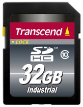 Карта памяти TRANSCEND 32 Гб, SDHC, Secure Digital HC (TS32GSDHC10I)
