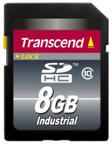 Карта памяти TRANSCEND 8 Гб, SDHC, Secure Digital HC (TS8GSDHC10I)