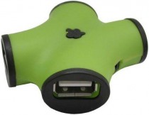 USB хаб CBR CH100 Green (CH 100 Green)