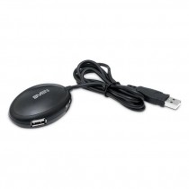 USB хаб SVEN USB2 4PORT HB-401 BLACK USB-hub HB-401 Black (SV-012830)