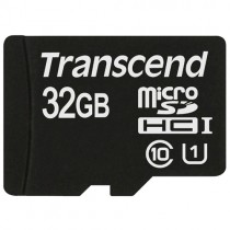 Карта памяти TRANSCEND 32 Гб, microSDHC (TS32GUSDCU1)