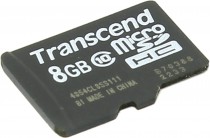 Карта памяти TRANSCEND 8 Гб, microSDHC (TS8GUSDC10)