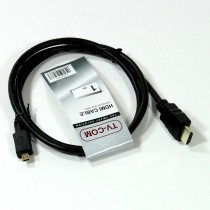 Кабель TV-COM HDMI (M) - micro HDMI (M), 1.0m (CG583K-1M)