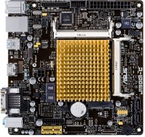 Материнская плата + процессор ASUS Intel Celeron J1900 2.0GHz DDR3 SO-DIMM mini-ITX (J1900I-C)