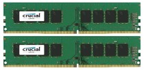 Комплект памяти CRUCIAL 8 Гб, 2 модуля DDR-4, 19200 Мб/с, CL17, 1.2 В, 2400MHz, 2x4Gb KIT (CT2K4G4DFS824A)