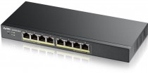 Коммутатор ZYXEL управляемый, уровень 2, 8 портов Ethernet 1 Гбит/с, поддержка PoE/PoE+, установка в стойку, 16 МБ встроенная память уровень 2, 8 портов Ethernet 1 Гбит/с, поддержка PoE/PoE+, установка в стойку, 16 МБ встроенная память (GS1900-8HP-EU0102F)