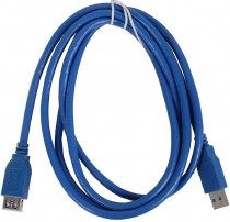 Удлинитель VCOM USB 3.0 A (male) - A (female), 1.8м (VUS7065-1.8M)