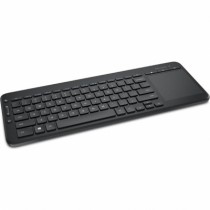 Клавиатура MICROSOFT беспроводная (радиоканал), USB, All-in-One Media Keyboard, чёрный (N9Z-00018)