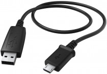 Кабель HAMA microUSB-USB 2.0 черный 0.6м (00173672)