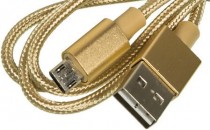Кабель BURO USB 2.0 A (M) - Micro USB B (M), 1м (BHP MICROUSB 1M BRAIDED)
