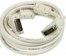 Кабель NINGBO DVI-D Dual Link (m) DVI-D Dual Link (m) 3м феррит.кольца серый блистер (RD-DVI-3-BR)