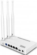 Маршрутизатор NETIS Wi-Fi роутер, 2.4 ГГц, стандарт Wi-Fi: 802.11n, максимальная скорость: 300 Мбит/с, 4xLAN 100 Мбит/с (MW5230)