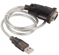 Переходник ORIENT USB2.0 -> COM (RS-232) , (chipset Prolific PL2303RA) 0.8м, крепеж разъема - винты, поддержка Windows 8/8.1 (USS-101N)