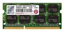 Память TRANSCEND 4 Гб, DDR-3, 12800 Мб/с, CL11, 1.5 В, 1600MHz, SO-DIMM (TS512MSK64V6H)