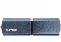 Флеш диск SILICON POWER 64 Гб, USB 2.0, защита паролем, сжатие данных, LuxMini 720 Blue (SP064GBUF2720V1D)