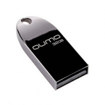 Флеш диск QUMO 32 Гб, USB 2.0, водонепроницаемый корпус, Cosmos Silver (QM32GUD-Cos)