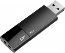 Флеш диск SILICON POWER USB 2.0 32Gb Ultima U05 Black (SP032GBUF2U05V1K)